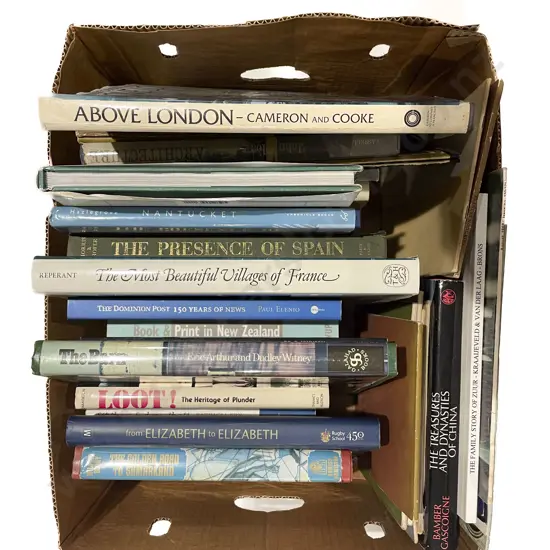 Box of Assorted Books