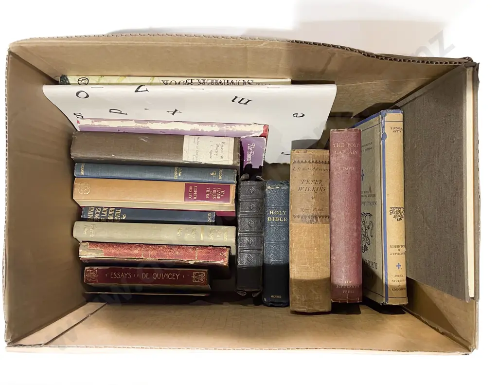 Box of Assorted Vintage Books Image 1++