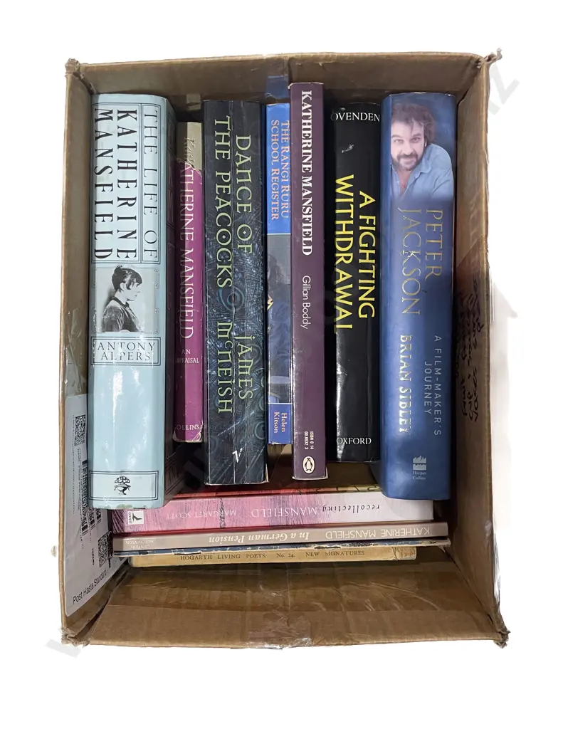 Box of Assorted Books Image 1++