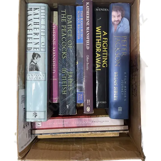 Box of Assorted Books