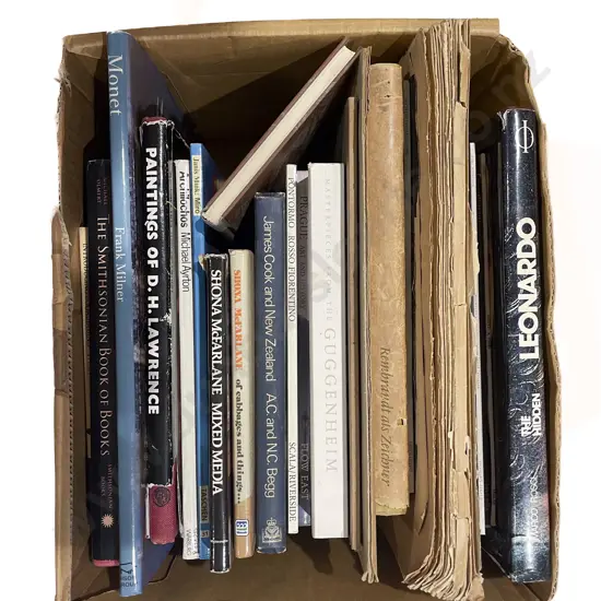 Box of Assorted Books