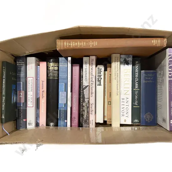 Box of Assorted Books