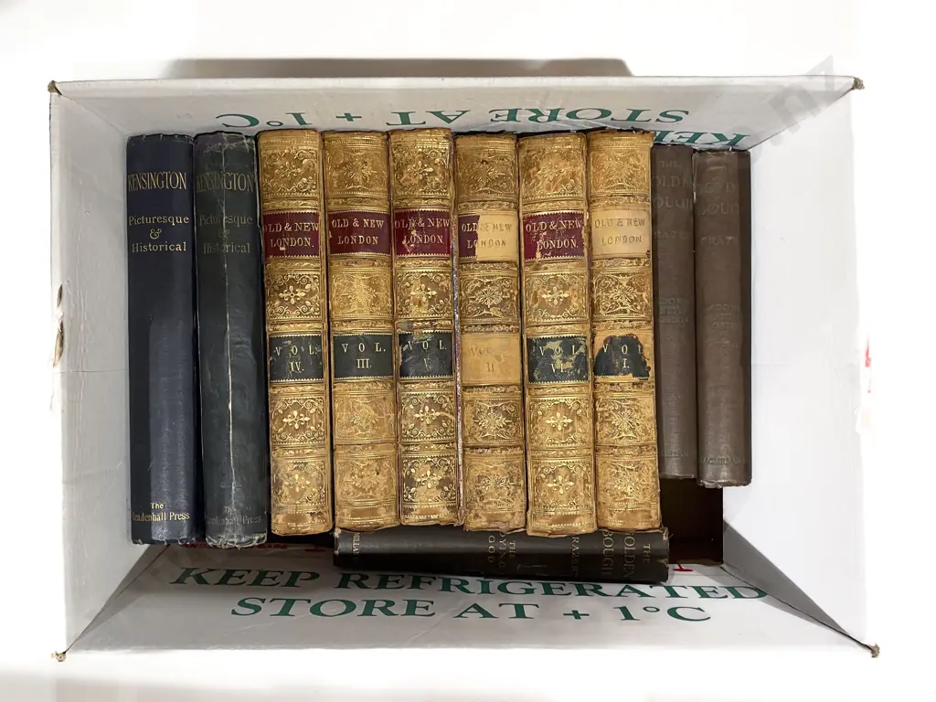 "Old & New London Volume 1 - 6" And Other Reference Volumes Image 1++