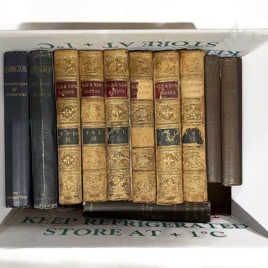 "Old & New London Volume 1 - 6" And Other Reference Volumes