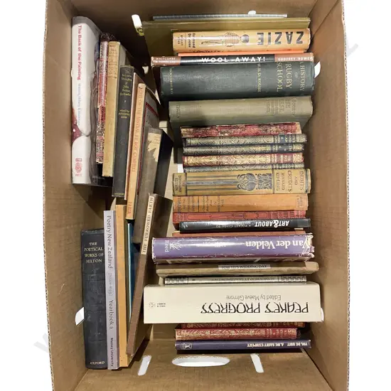 Box of Assorted Books