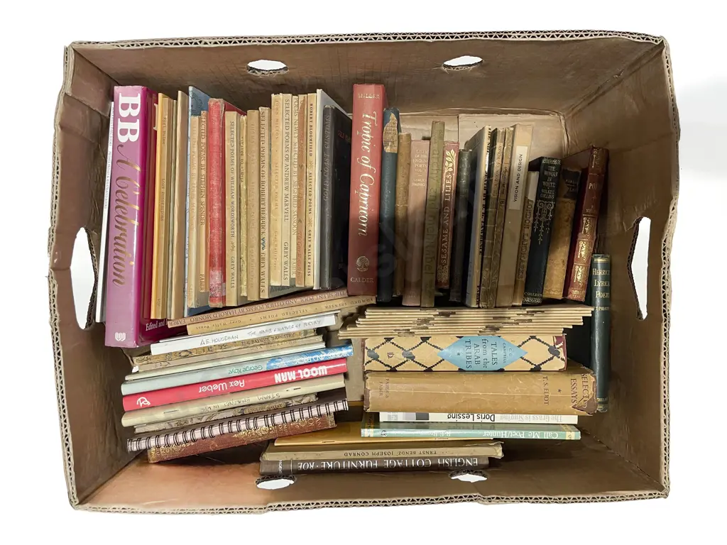 Box of Assorted Vintage Books Image 1++