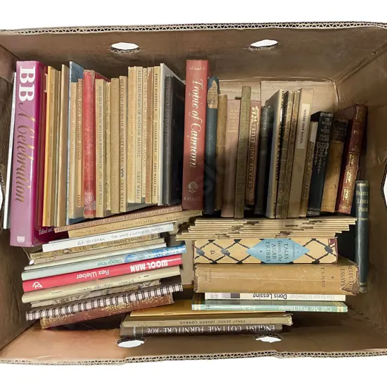 Box of Assorted Vintage Books