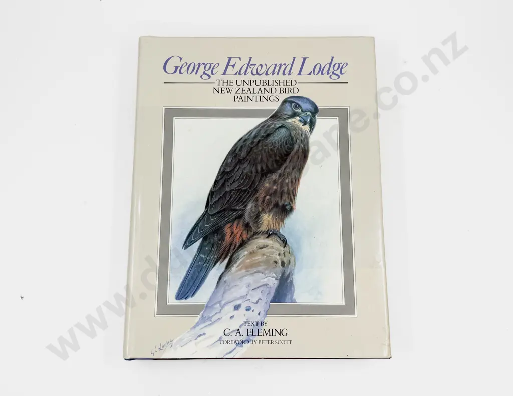George Edward Lodge - The Unpublished NZ Bird Paintings - C. A. Fleming Image 1++