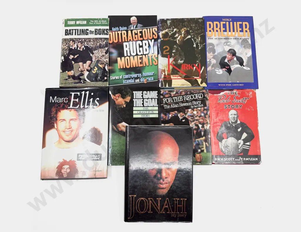Quantity of NZ Rugby Reference & Assorted Autographs Image 1++