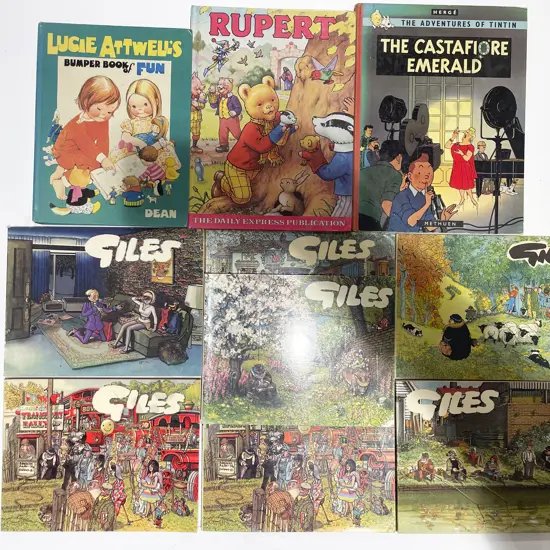 Quantity of Assorted Vintage Children's Books