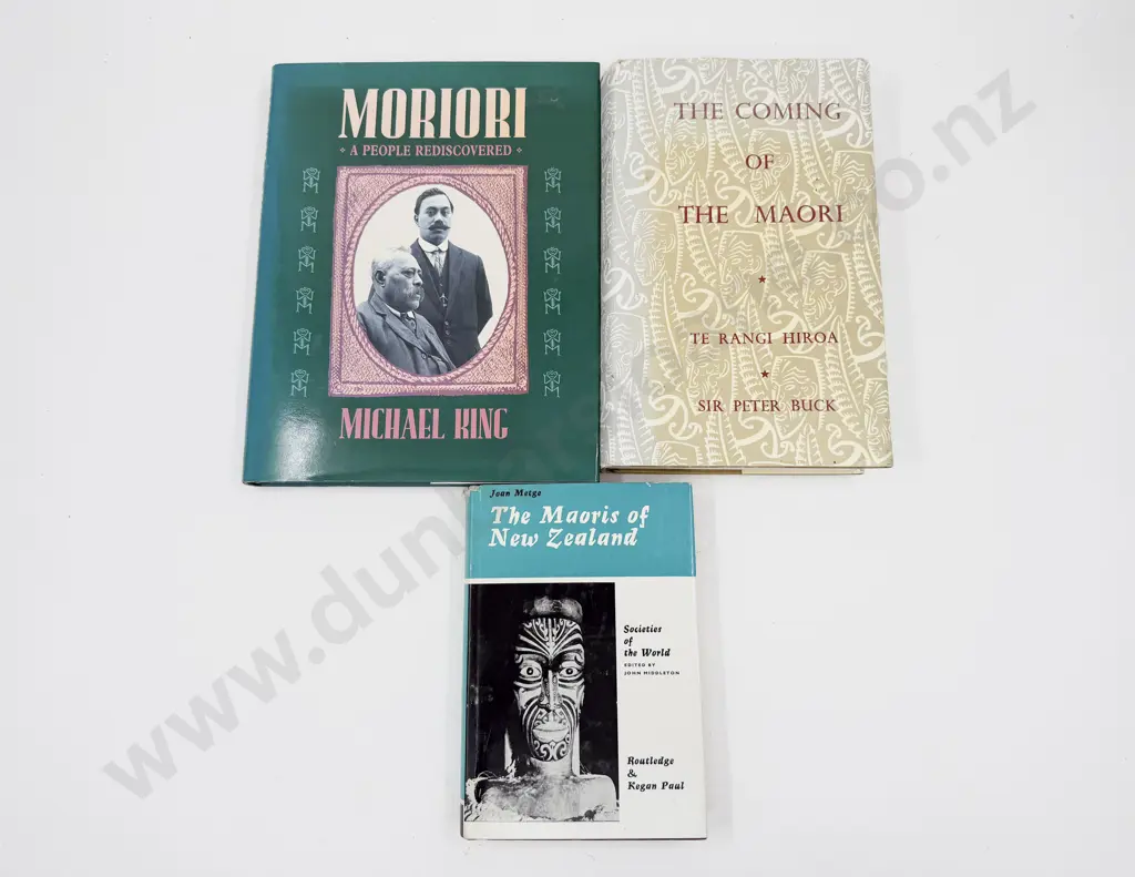 Moriori by Michael King & Two Other Reference Volumes Image 1++