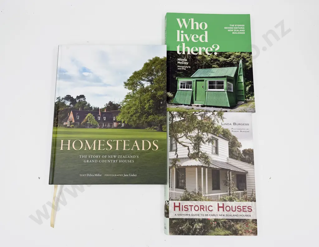 Three Assorted NZ Architectural Reference Volumes Image 1++
