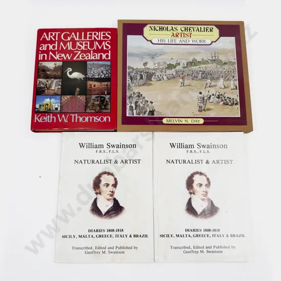 Four Assorted Art Reference Books