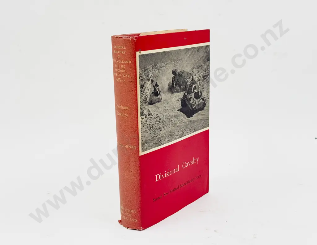 Official History of NZ in WWII: Divisional Cavalry - J. Loughnan Image 1++