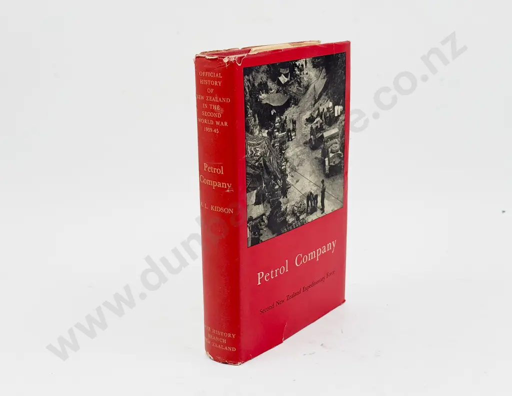 Official History of NZ in WWII: Petrol Company - A. L. Kidson Image 1++