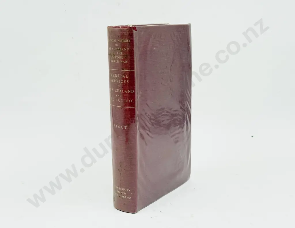 Official History of NZ in WWII: Medical Services - Stout Image 1++