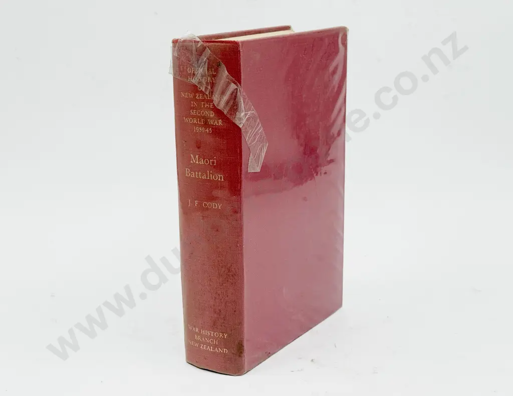 Official History of NZ in WWII: Maori Battalion - J. F. Cody Image 1++