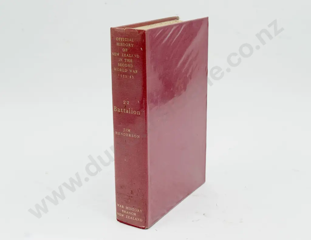 Official History of NZ in WWII: 22nd Battalion - Jim Henderson Image 1++