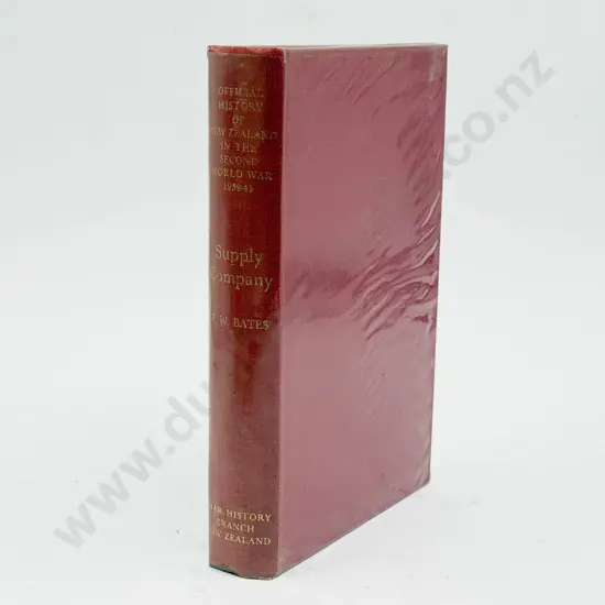 Official History of NZ in WWII: Supply Company - P. W. Bates