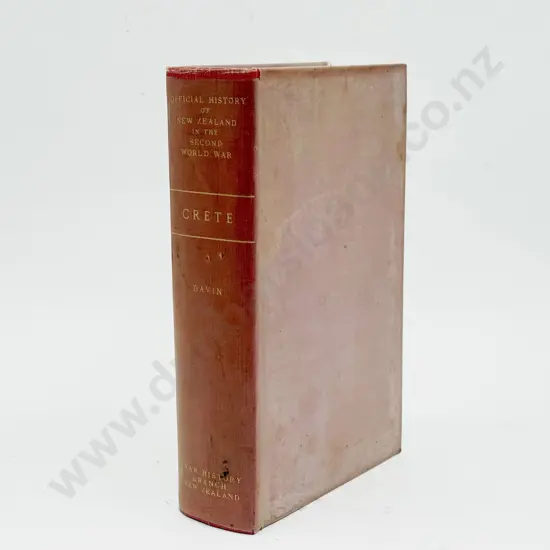 Official History of NZ in WWII: Crete - Davin