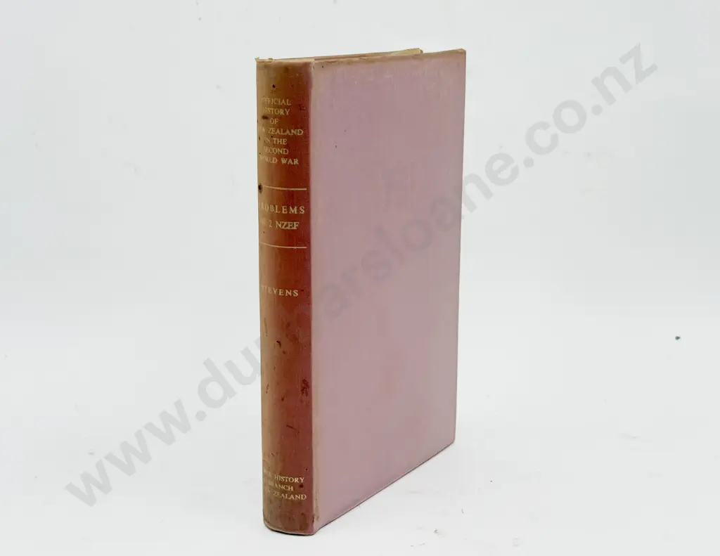 Official History of NZ in WWII: Problems of 2 NZEF - Stevens Image 1++
