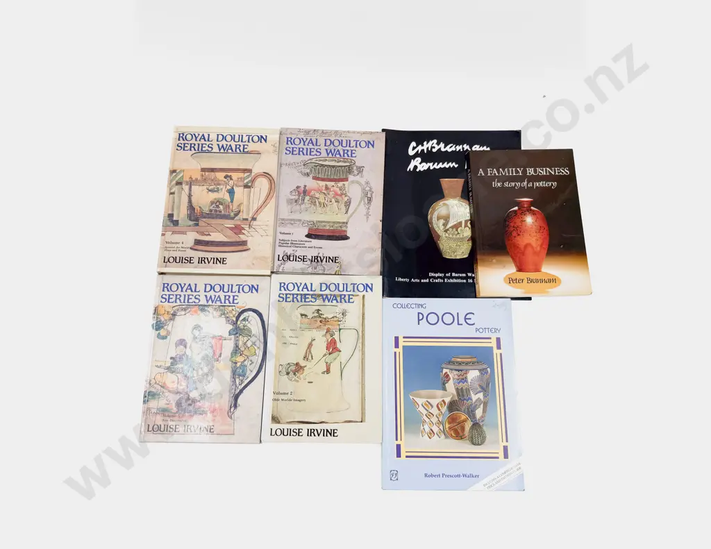 Quantity of Assorted English Ceramics Reference Books Image 1++