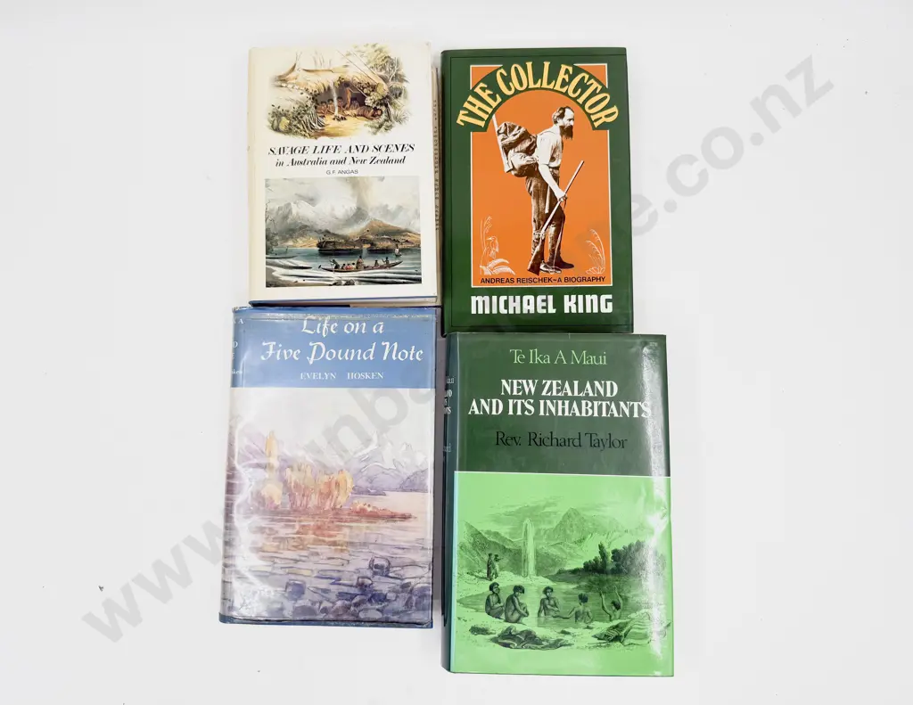 Four Assorted Early NZ Reference Image 1++