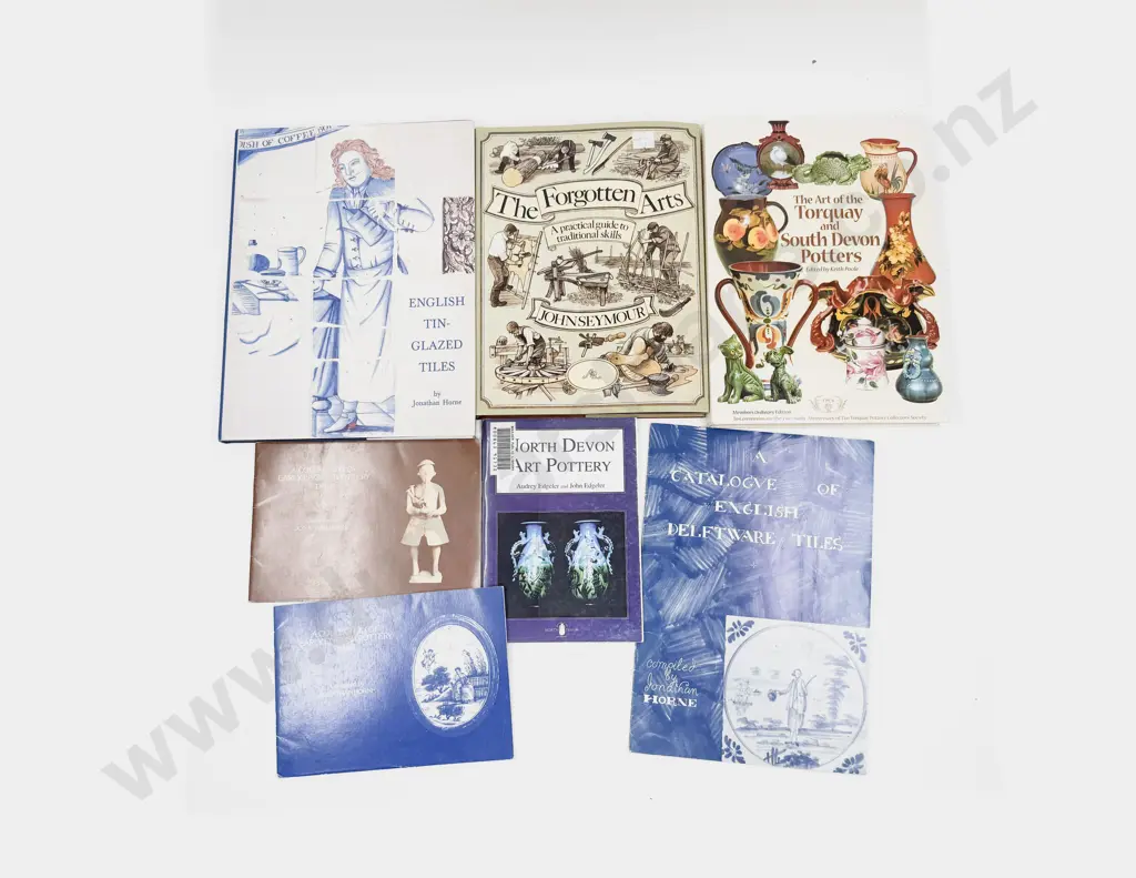 Quantity of Assorted Ceramic & Pottery Reference Volumes Image 1++
