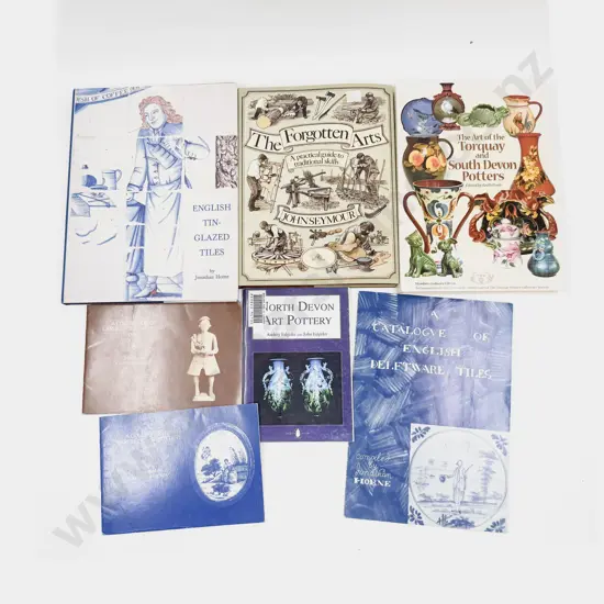 Quantity of Assorted Ceramic & Pottery Reference Volumes