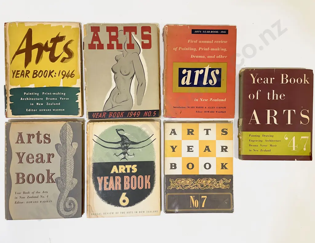 Quantity of Assorted Arts Yearbook Etc Image 1++