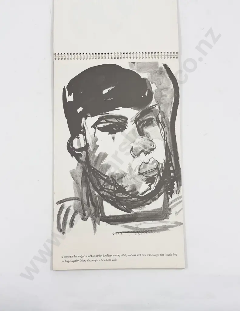 Woollaston: Erua Spiralbound Offset Lithographs Edition 642/1000 Image 1++