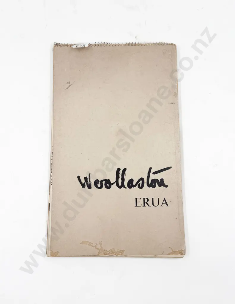 Woollaston: Erua Spiralbound Offset Lithographs Edition 642/1000 Image 1++