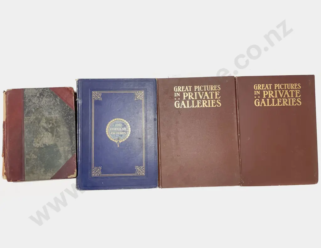 Great Pictures in Private Galleries Together with 100 Popular Pictures & Two Other Pictorial References Image 1++