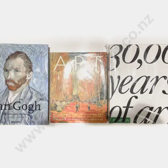 Three Assorted Art Reference