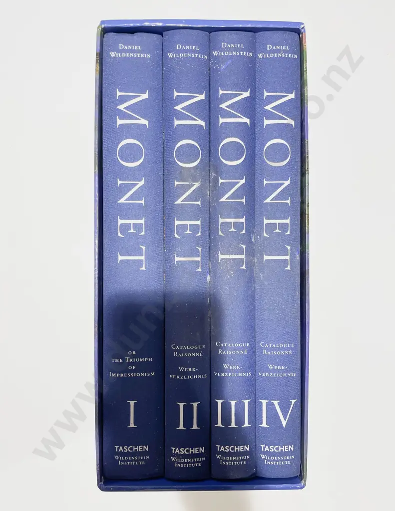 Monet - Daniel Wildenstein Four Volume Box Set Image 1++