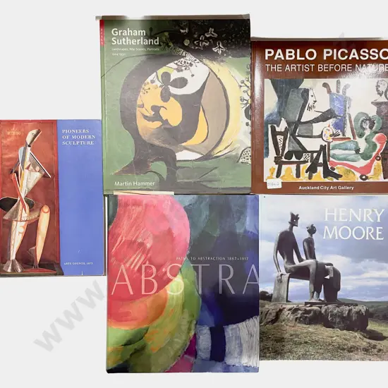 Five Assorted Art Reference