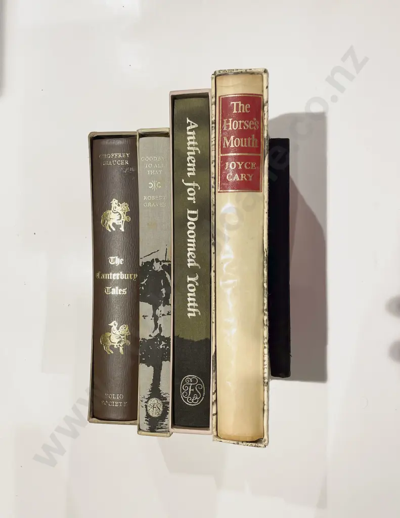 Four Assorted Folio Society Volumes & Other Image 1++