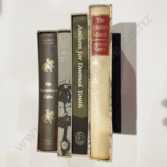 Four Assorted Folio Society Volumes & Other