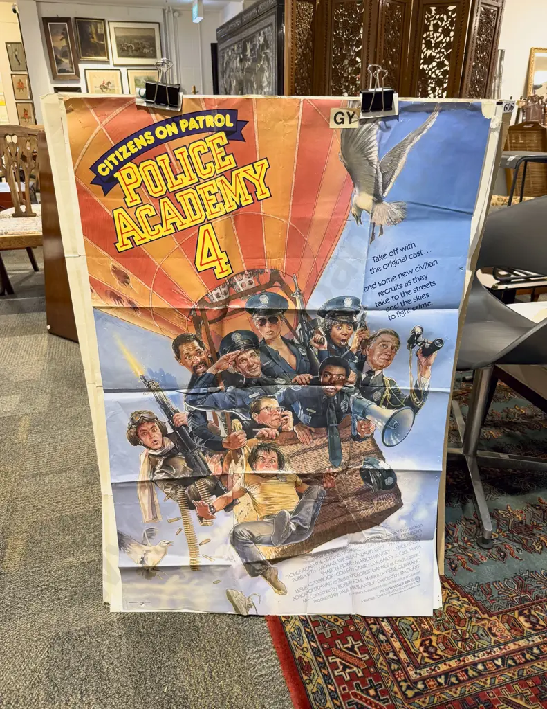 12 Assorted Large Vintage Movie Posters Image 1++