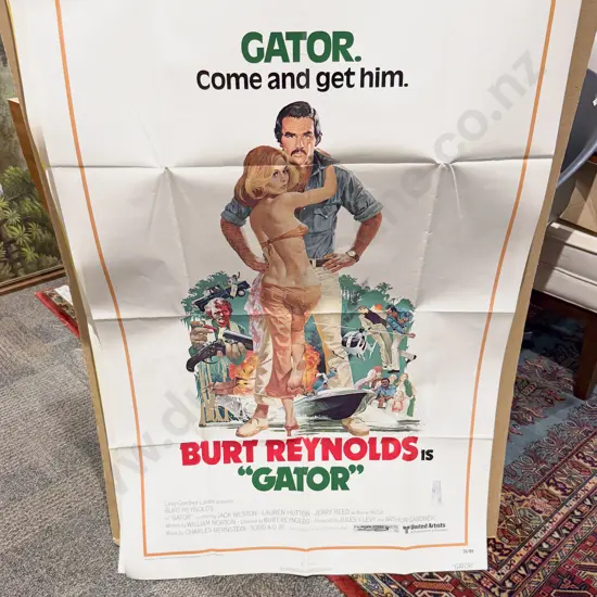12 Assorted Large Vintage Movie Posters