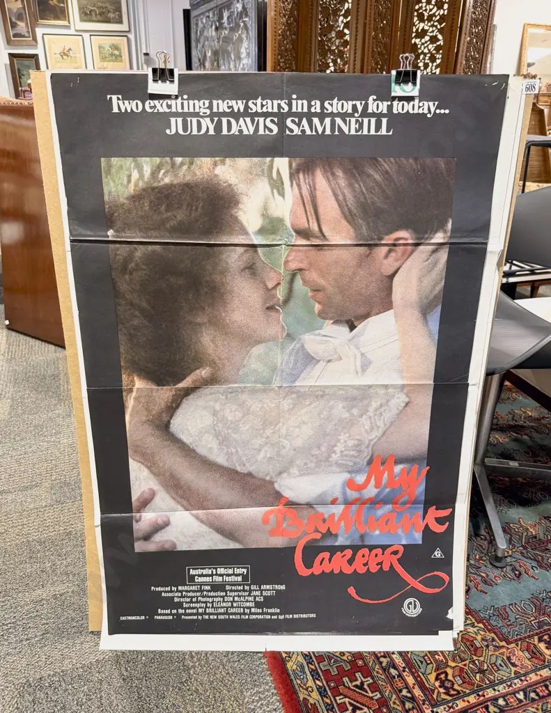 12 Assorted Large Vintage Movie Posters Image 1++