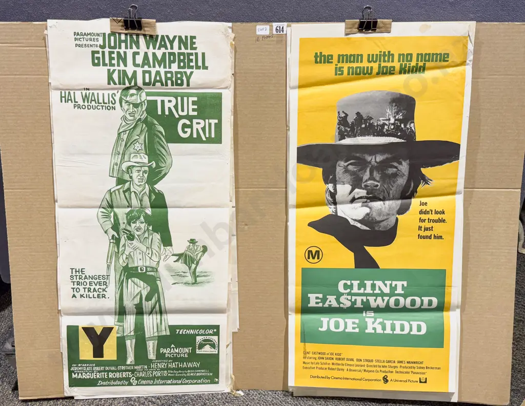 16 Assorted Small Vintage Movie Posters Image 1++