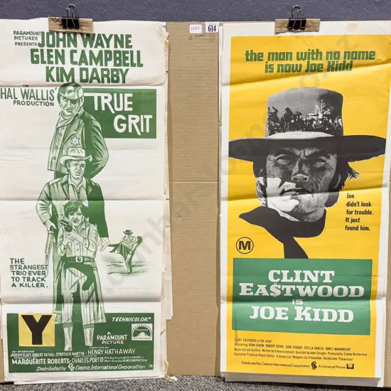 16 Assorted Small Vintage Movie Posters