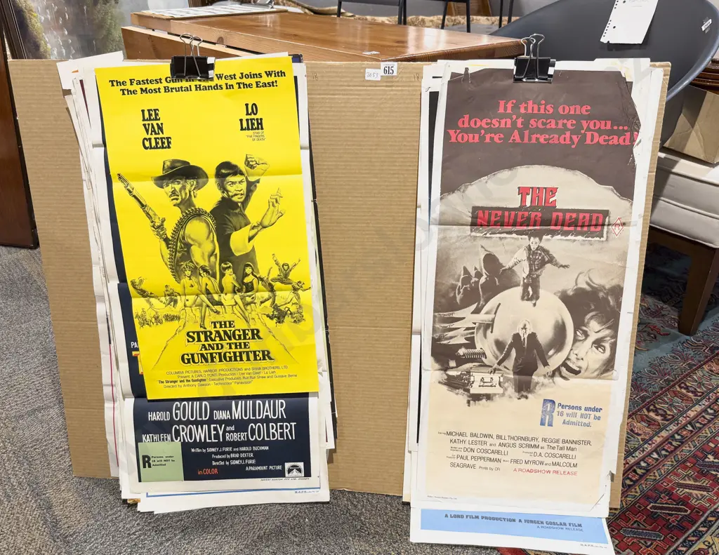 36 Assorted Small Vintage Movie Posters Image 1++