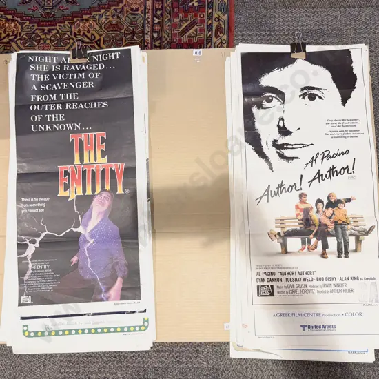 39 Assorted Small Vintage Movie Posters