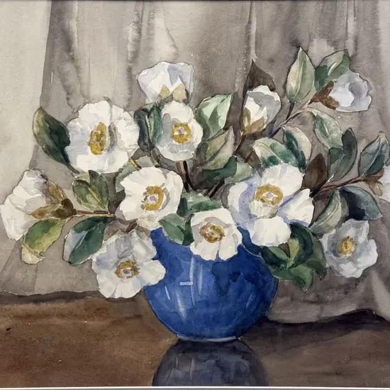 Margaret Whitt - Floral Study - Watercolour