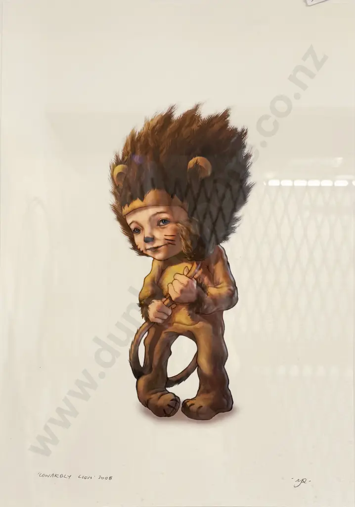 Matty Rodgers - Cowardly Lion - Digital Print Image 1++