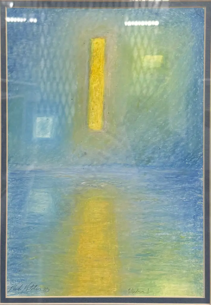 Mark Hutchin - Window I - Pastel on Paper Image 1++