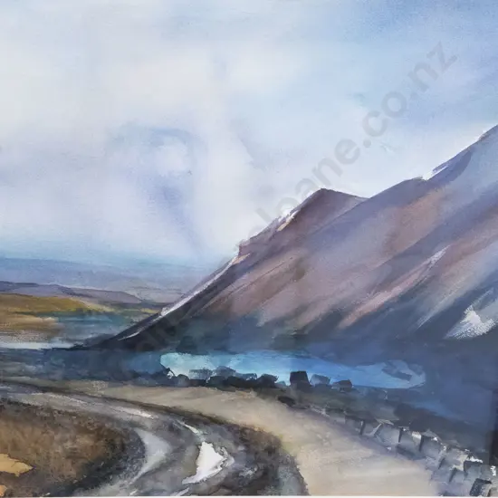 Libby Kemp - Whakapapa, Watercolour on Paper, signed