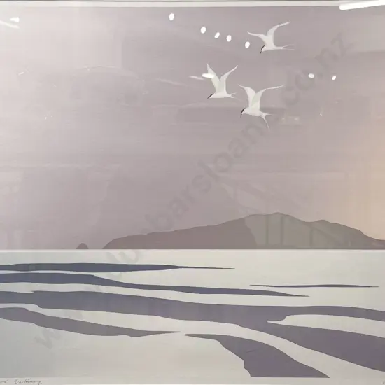 Malcolm Warr - Kapiti Summer Estuary - Limited Edition Print